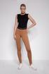 Kép 1/3 - AMNESIA TRUDI LEGGINGS DOHÁNY